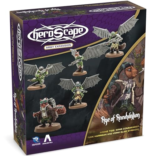 Renegade Game Studios | Heroscape: ���C�W���O�^�C�h - Vorid Glide Strikers��WingCommander Tuck Harrigan