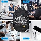Personality Mouse Pad with Coaster Set, She Believed She Could So She Did Fashion Design Mouse Pad Non-Slip Rubber Gaming Mouse pad Computer Laptop - Image 4