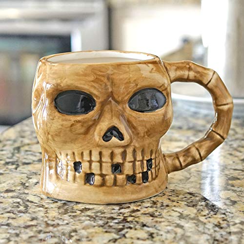 Large Skull Ceramic Coffee Mug #TOP3