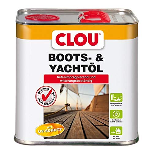 Alfred Clouth Clou Boots- & Yachtöl transparent 2,5 L Alfred Clouth Clou Boots- & Yachtöl transparent 2,5 L