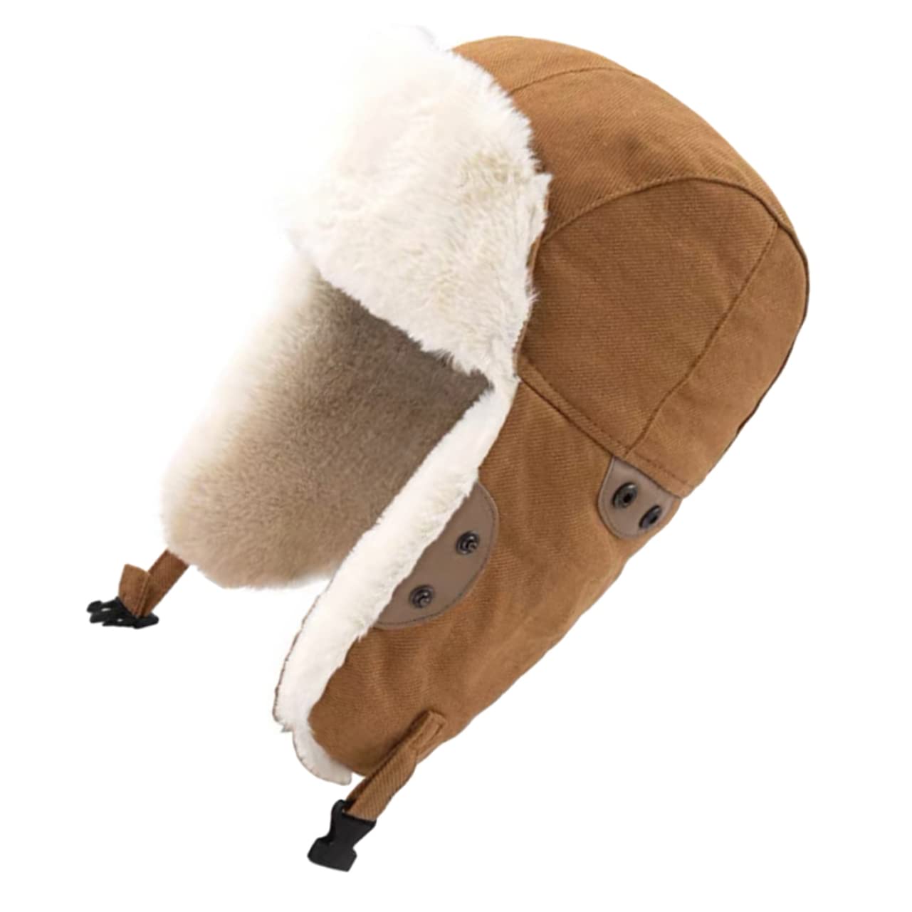minkissy Gorro de Invierno para Gorro y Aislante con Protección para Orejas Resistente al Viento Color Amarillo Jengibre para Actividades al Aire Fríos