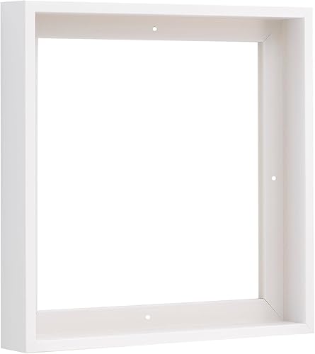 Pixy Canvas Marco flotante de 30 x 30 pulgadas para pinturas de lienzo de 1.5 pulgadas de profundidad, paneles de madera y tableros de lienzo