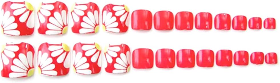Widely Applicable Nail Tips, Fake Artificial Toe Nails, for Home Salon Shop
