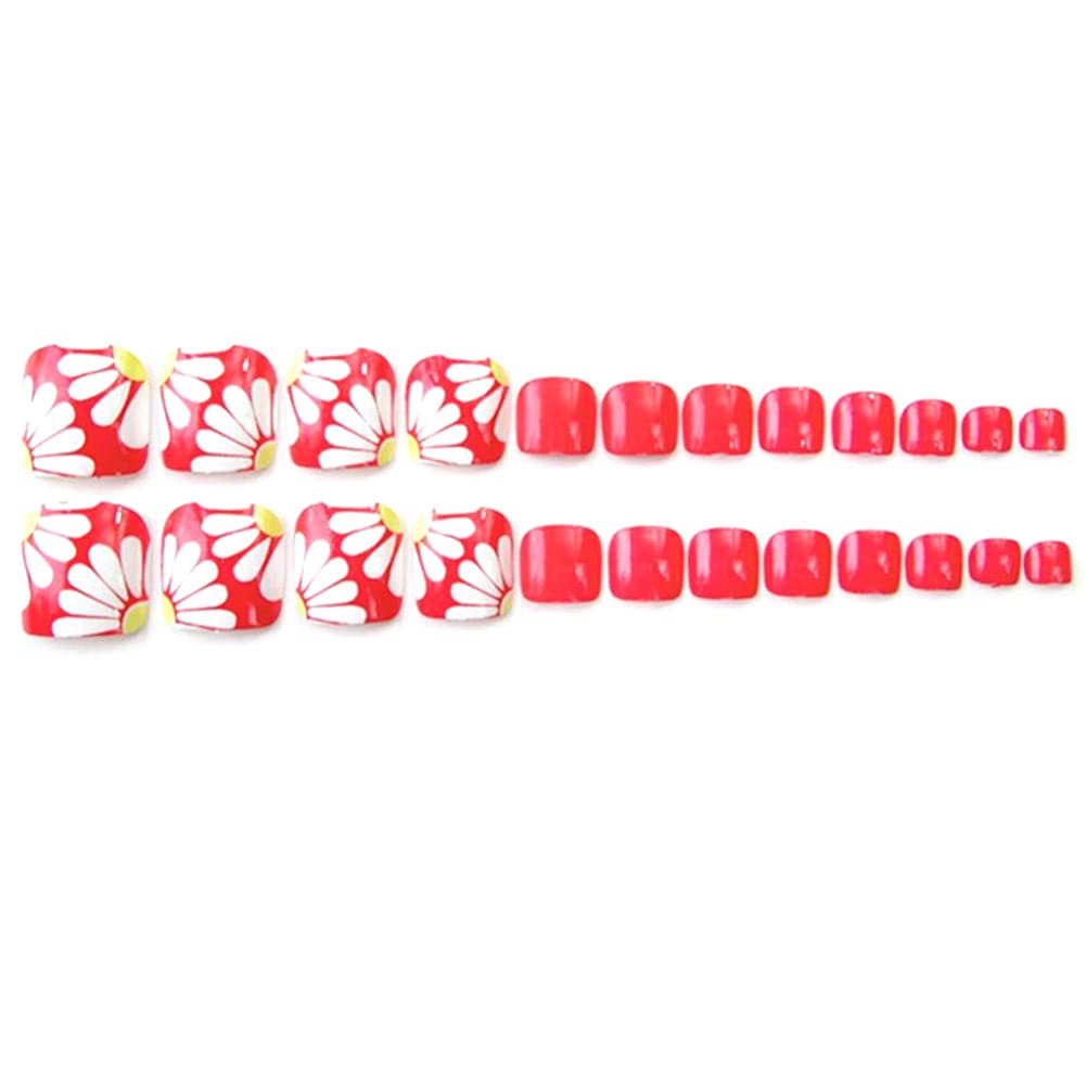 Widely Applicable Nail Tips, Fake Artificial Toe Nails, for Home Salon Shop