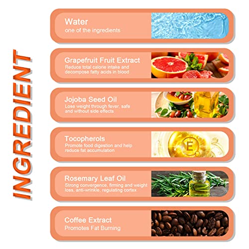 Skinetic Grapefruit Anti-Cellulite Essential Oil, Skinetic Grapefruit Anti Cellulite Oil, Grapefruit Anti Cellulite Oil Grapefruit Essential Oil (2Pcs) #TOP5