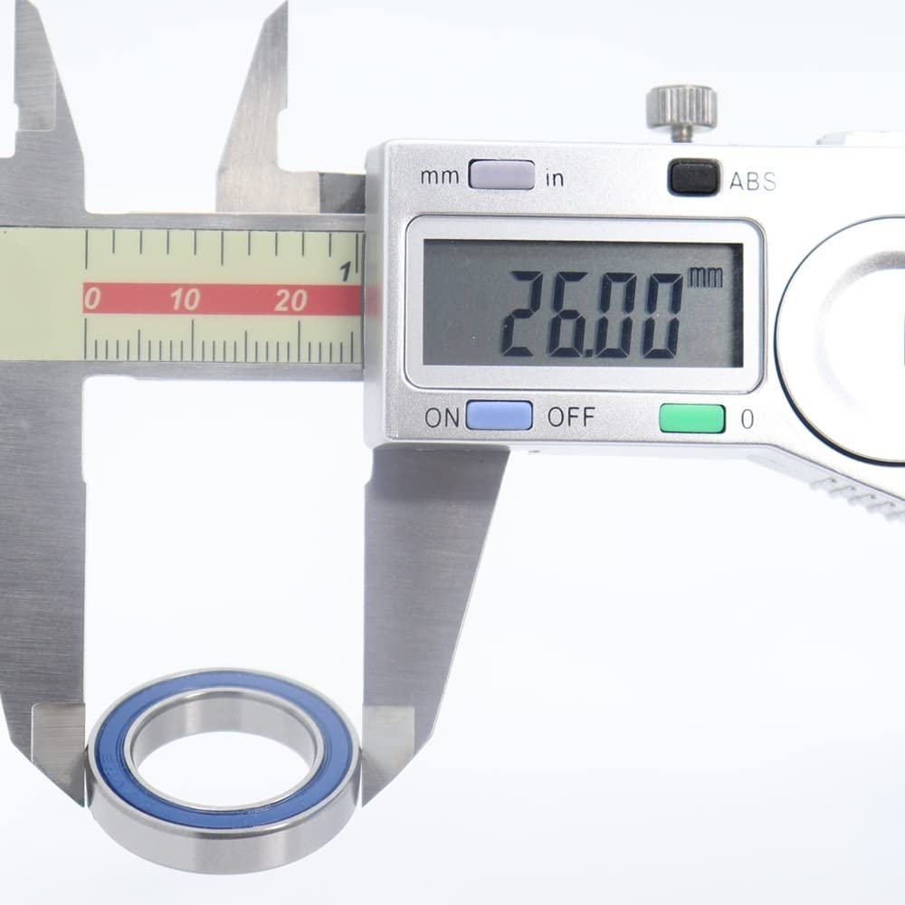 6803 VRS MAX Bearings 17 * 26 * 5mm Bike Pivot Chrome Steel Blue Sealed with Grease 6803LLU Cart Full Balls Bearing