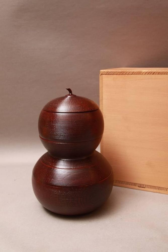 千成金瓢箪 豊太閤縁起 菓子器 煙草入 好 玉泉堂 福井圀雄 共箱 漆器 新品 千成金瓢箪 豊太閤縁起 菓子器 煙草入 好 玉泉堂 福井圀雄 共箱