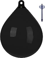 Vista 18 de Dan-Fender Guardabarros redondos de alta resistencia y boya marcadora – Parachoques de bola multiusos para barcos – Cuerda sólida que sostiene