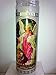 Guardian Angel (Angel De La Guarda) 7 Day Unscented White Candle in Glass