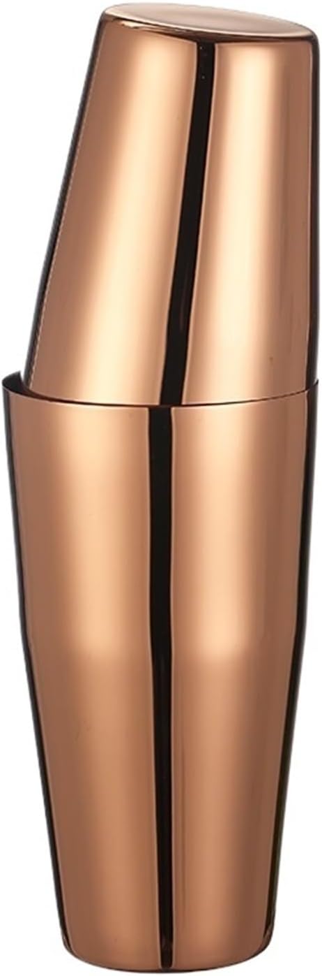 800ml Cocktail Shaker Martini Bar Stainless Steel Flair Mixing Tin Set(B)