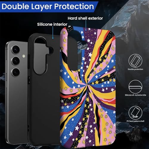 Coque Samsung S25 Plus antichoc silicone souple mat polycarbonate rigide 2en1 - 2