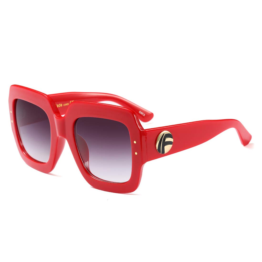 MEETSUNOversized Square Sunglasses Women Inspired Multi Tinted Frame Fashion Modern Shades