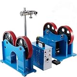 VEVOR Bastidor de Rodillos de Coldadura 2200LBS Posicionador de Mesa Giratoria Potente y Adecuado para las Tuberías que Está Soldando de 20-700 mm de Diámetro