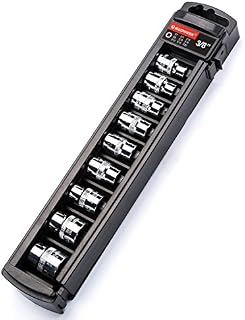 MAXPOWER 9-Piece 3/8-inch E-Torx Star Socket Set - E7, E8, E10, E11, E12