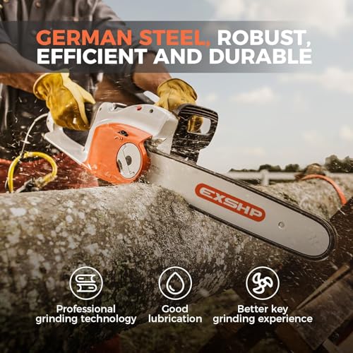 EXSHP 15 Inch Chisel Chainsaw Chain .050 .325 64DL for Husqvarna 50 55 455 Rancher Jonsered 325 Dolmar (3 Packs) (20YLP-6) by EXSHP - Used condition - Image 4