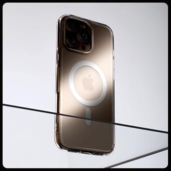 Spigen for iPhone 16 Pro Max Case, Ultra Hybrid MagFit [Anti-Yellowing] [Compatible with Magsafe] - Clear | Compatible with MagSafe, DuraClear Tech, Anti-Yellowing, Air Cushion Tech, Military Grade Protection, Spigen Signature Series