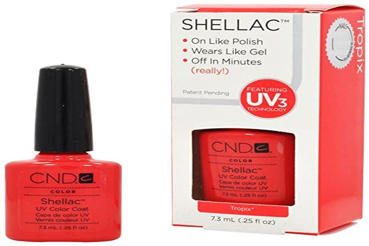 CND Shellac Nail Polish, Tropix, 0.25 fl. oz.