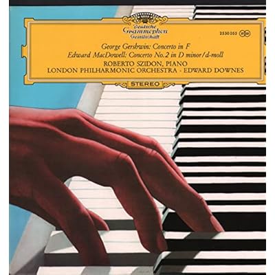 2530 005 ROBERTO SZIDON Gershwin/MacDowell Concertos LP