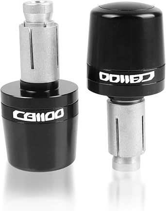 forHonda CB1100 2013 2014 2015 Motorcycle CB 1100 Accessories CNC Handle Bar Grip End Cap Plugs Cb1100 7/8" 22MM Handlebar GripsBlack