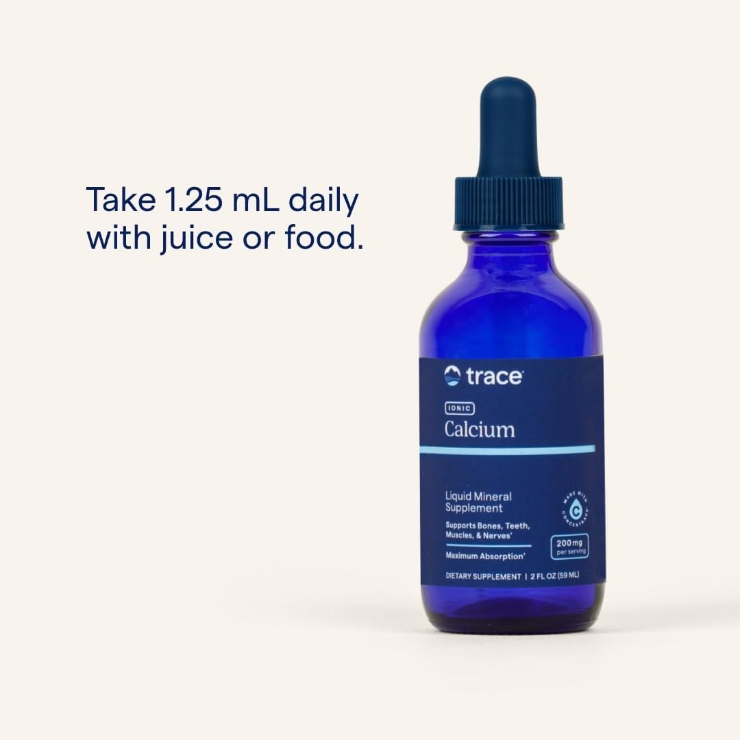 Trace Minerals Ionic Calcium - Liquid Ionic Calcium for Strong Bones - Healthy Nerves, Teeth & Muscle Function - Mineral Supplement - Vegan & Gluten-Free - 2 fl oz (48 Servings) - Image 4