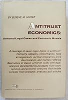Antitrust Economics: Selected Legal Cases and Economic Models B000HVXB6C Book Cover