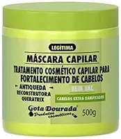 Gota Dourada DOURADA-Máscara Capilar Antiqueda Linha Fortalecimento, 500 gr