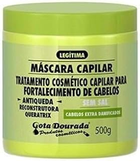 GOTA DOURADA-Máscara Capilar Antiqueda Linha Fortalecimento, 500 gr