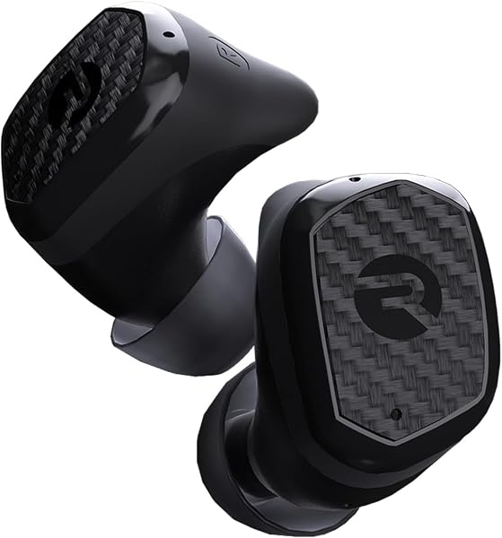 Raycon Impact Earbuds Military Grade Bluetooth Earphones Shock Resistant IP67 Stereo Sound 90 Hours Battery Life Active Noise Cancelling (Black) - 3