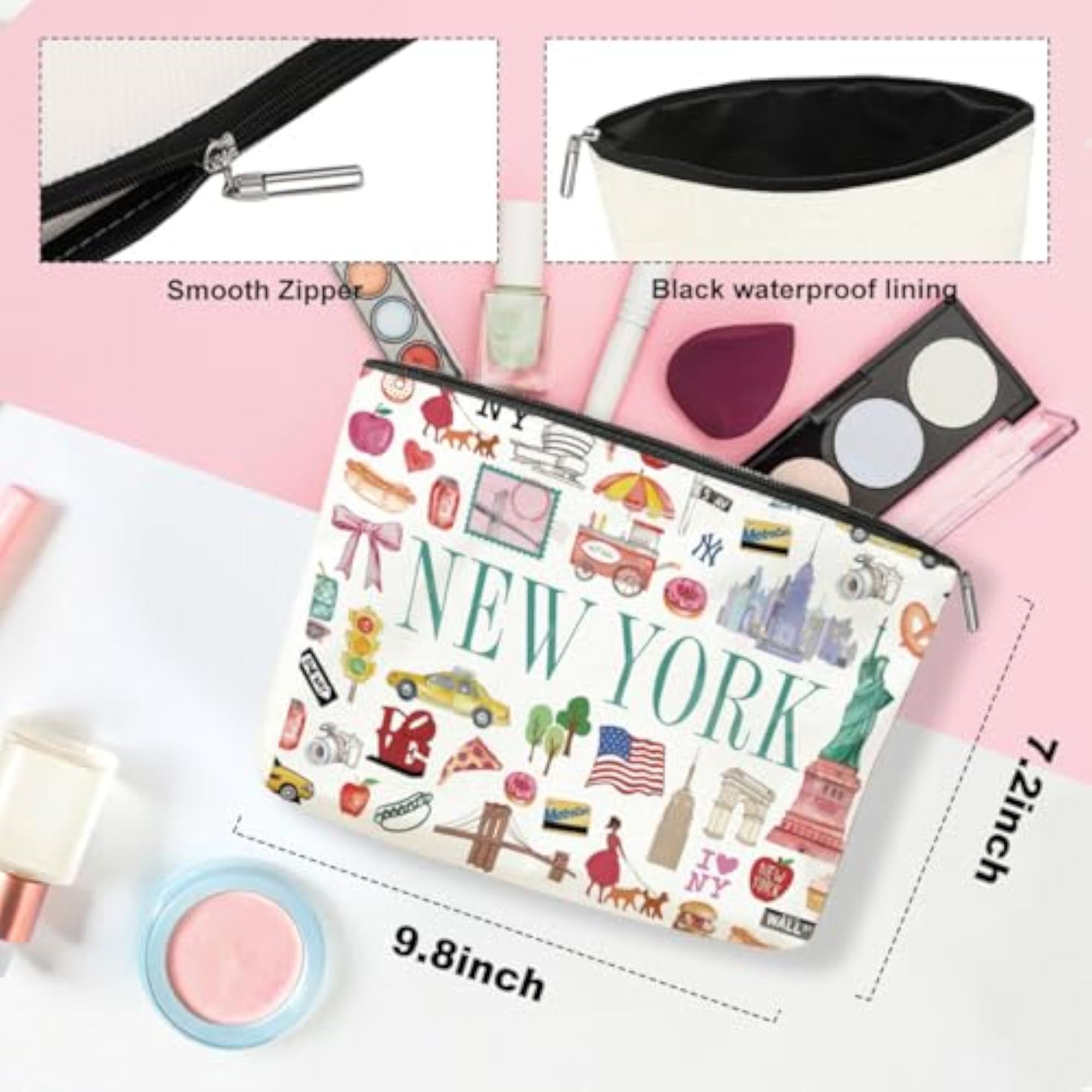 Wedding Gift Birthday Gifts Teacher Nurse Makeup Bag
