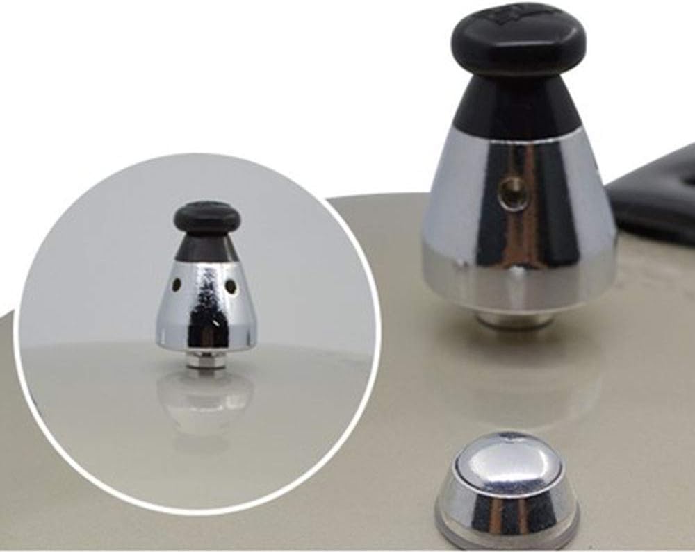 Universal Cooker Jigger Valve Replacement Safe Regulator Weight Pressure Control With Cover and Bracket 80KPa