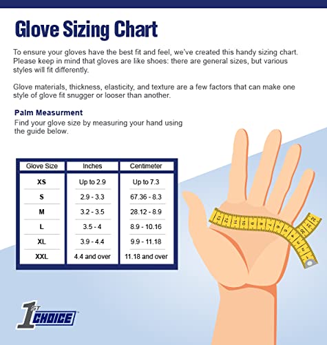 1St Choice Black Nitrile Gloves, Box Of Xl Nitrile Gloves, Disposable Latex Free Exam Grade Black Gloves - 3Mil #TOP4