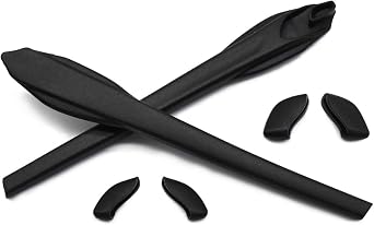 Replacement Silicone Leg Set For Oakley Flak 2.0/Flak 2.0 XL Sunglasses Earsocks Rubber Kit