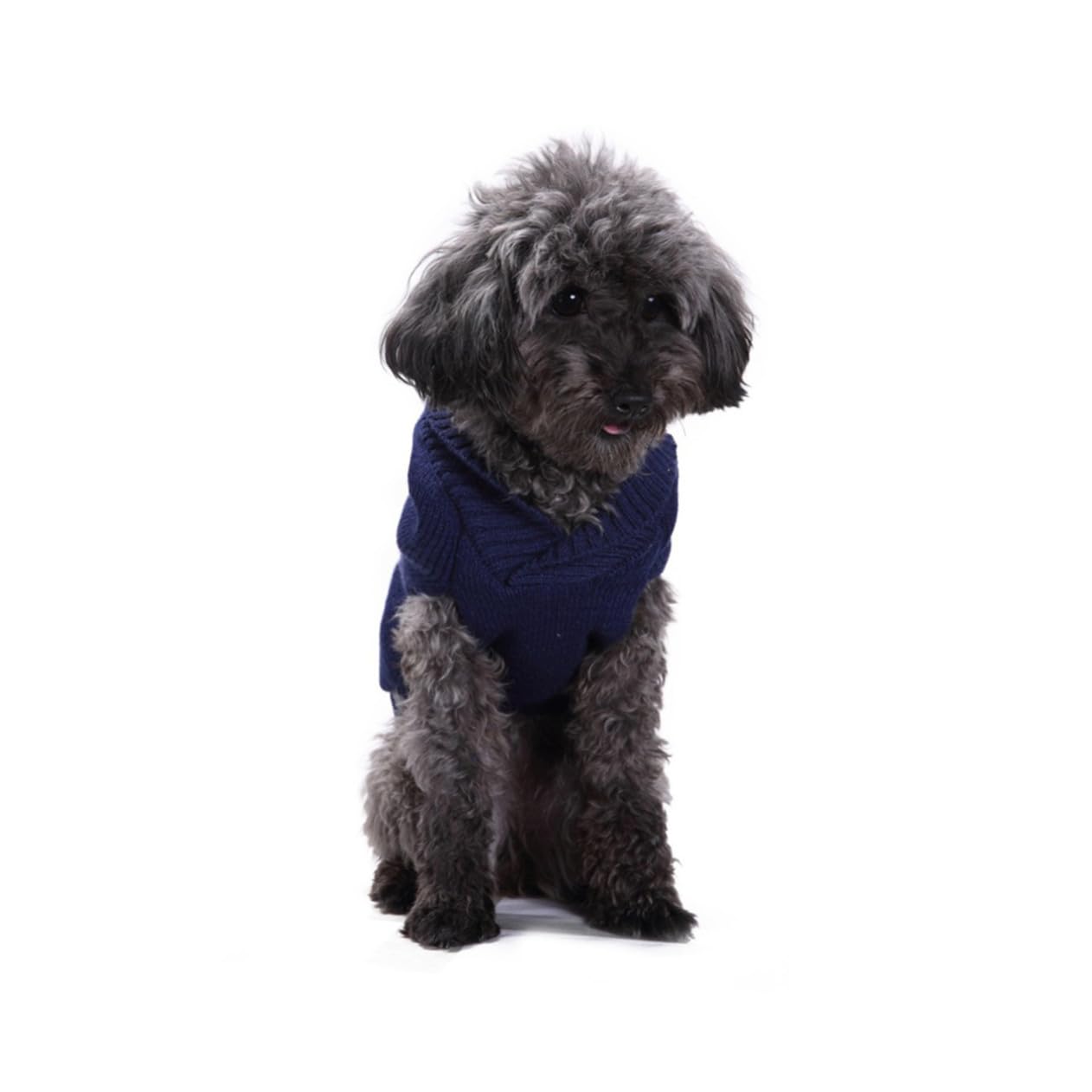 VICASKY 3 Pièces Pull pour Chien Motif Drapeau Américain Chaud et Confortable Manteau Dautomne Hiver S Vêtements pour Chiot pour Noël et Sorties Extérieur