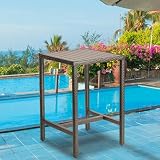 Patio Novagarden Wicker Bar Table