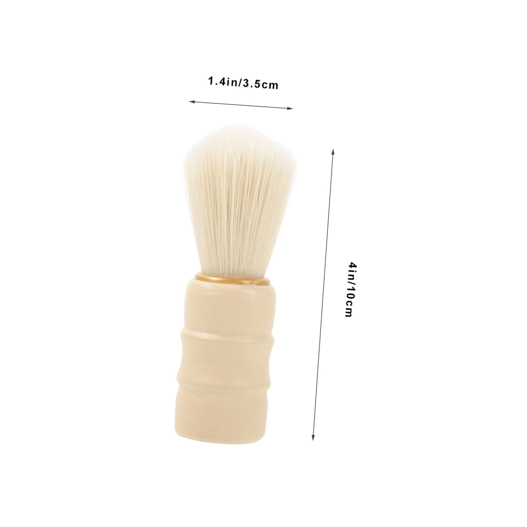PACKOVE Beard Shaving Brush for Men Multipurpose Manual Grooming Tool for Easy Shaving Cleansing Durable Handle for Effortless Personal Care for Daily Use