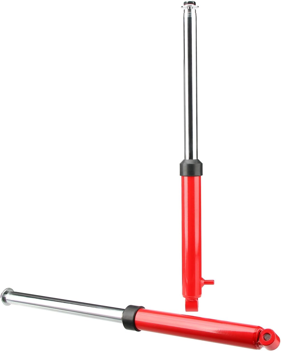 PW50 Front Fork,470mm,PW50 Fork,Sunpension for 1981-2016 PW50 Y-Zinger Kid Bikes (Red)