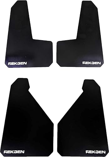 REK GEN Trophy Sport - Aletas de barro compatibles con Ford F-150 2015-2020 - Hardware de montaje e instrucciones de instalación incluidas blanco