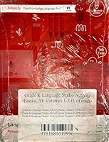 Language Studio Activity Books , Grade K , Volumes 1-3, California Edition 1681619997 Book Cover