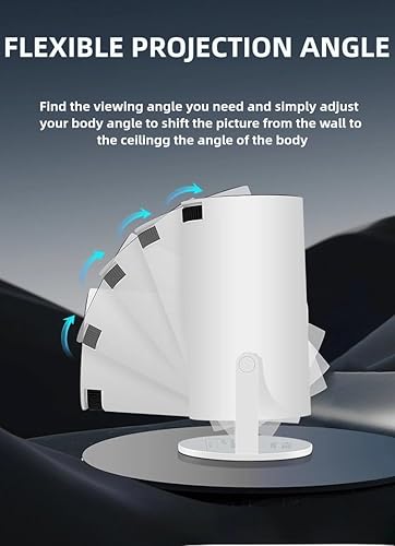 Miniatura 2 de VistaCast Mini proyector inteligente de 210 con pantalla extragrande, mini proyector VistaCast, mini proyector 4K UHD Plug and Play Vista Cast Mini