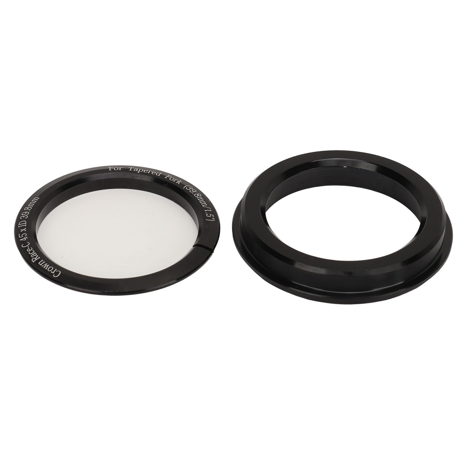 Juego de dirección y horquilla de bicicleta de aleación de aluminio para potencia de horquilla delantera de bicicleta con cuadro de tubo recto de 49,7 mm.