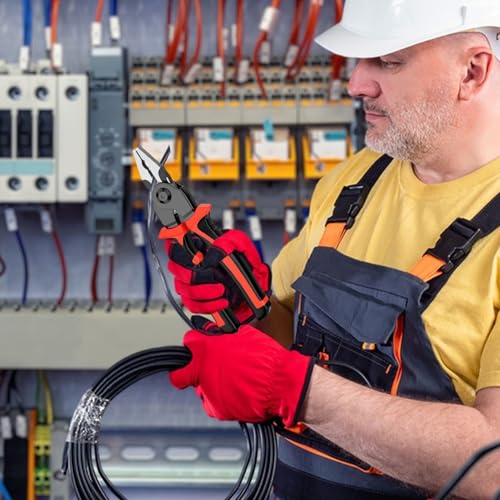 Alicates de herramienta de pelado con cabezal intercambiable multifuncional 3
