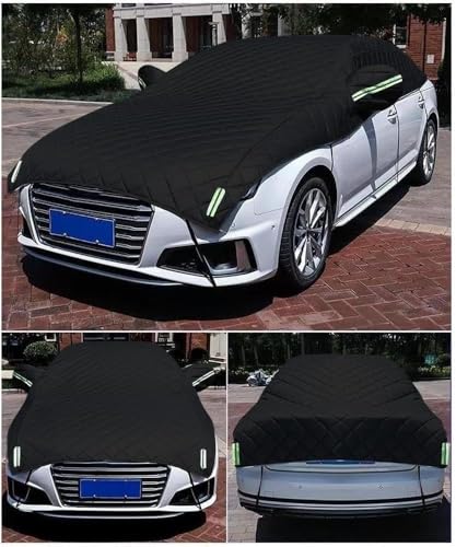 Image of Hail Protector Car Cover, Padded Car Cover for Hail Protection for SUV /Sedan /Hatchback(Black,Hatchback)