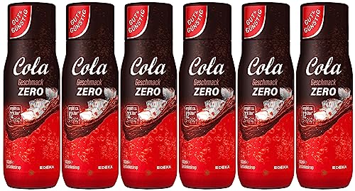 Gut & Günstig Cola Zero Getränkesirup 6er Pack (6x500ml)