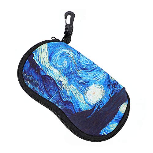 EXCEART Óculos de Sol Caso Protetor Shell Starry Sky Caso Óculos Portáteis Óculos de Proteção À Prov