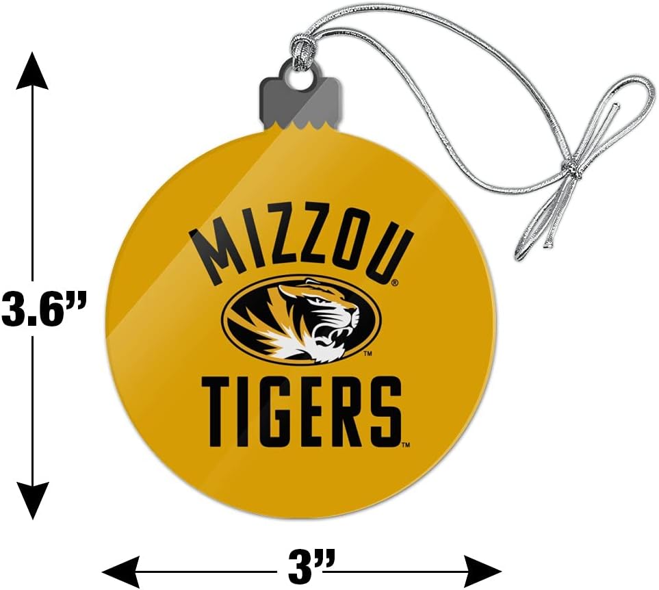 GRAPHICS & MORE University of Missouri Tigers Acrylic Christmas Tree Holiday Ornament - Image 7