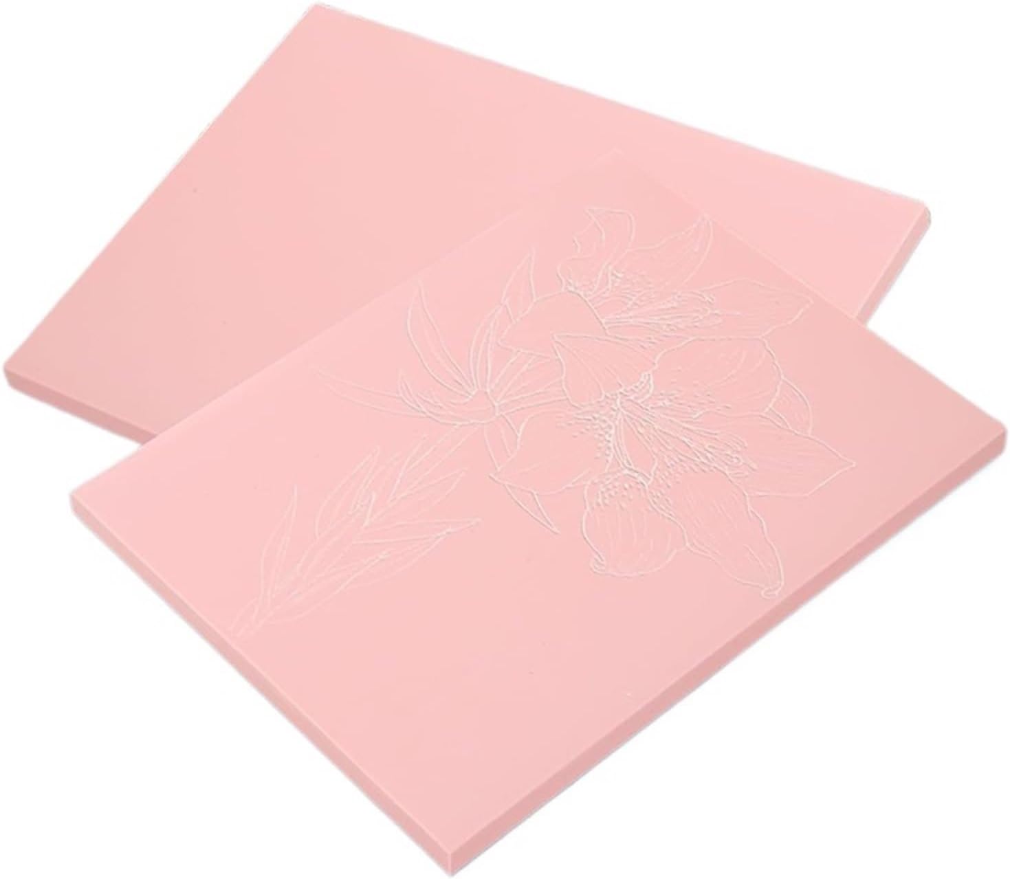 Rubber Linoleum Blocks for Printmaking 4PCS Rubber Stamp Carving for Printmaking,Stamp Making Block Printing