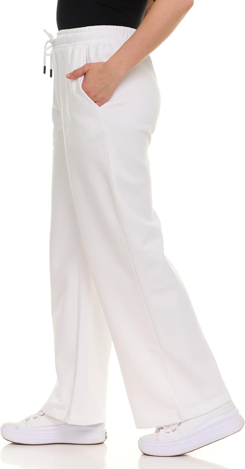 Wide Leg Sweatpants Women – High Waisted Comfy Fleece Baggy Womens Sweatpants, Casual Loose Women Lounge Pants - Image 6