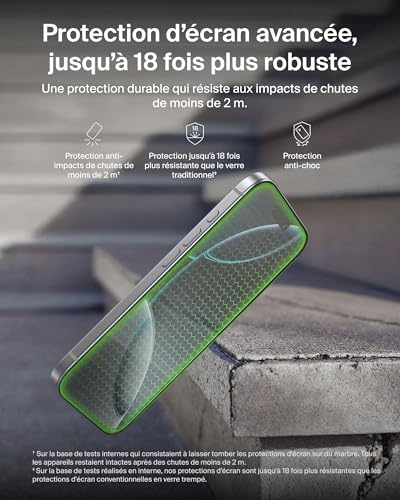 Belkin ScreenForce InvisiGlass pour iPhone Air - vue 3