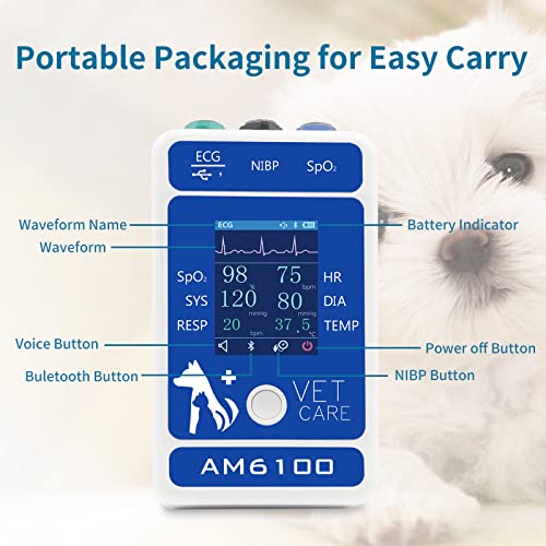 BERRY Veterinary Monitor for Pet,Data storage, analysis, export, Monitoring 6 Parameters for Animal(include Dogs and Cats) as Clinical Equipment - Image 3