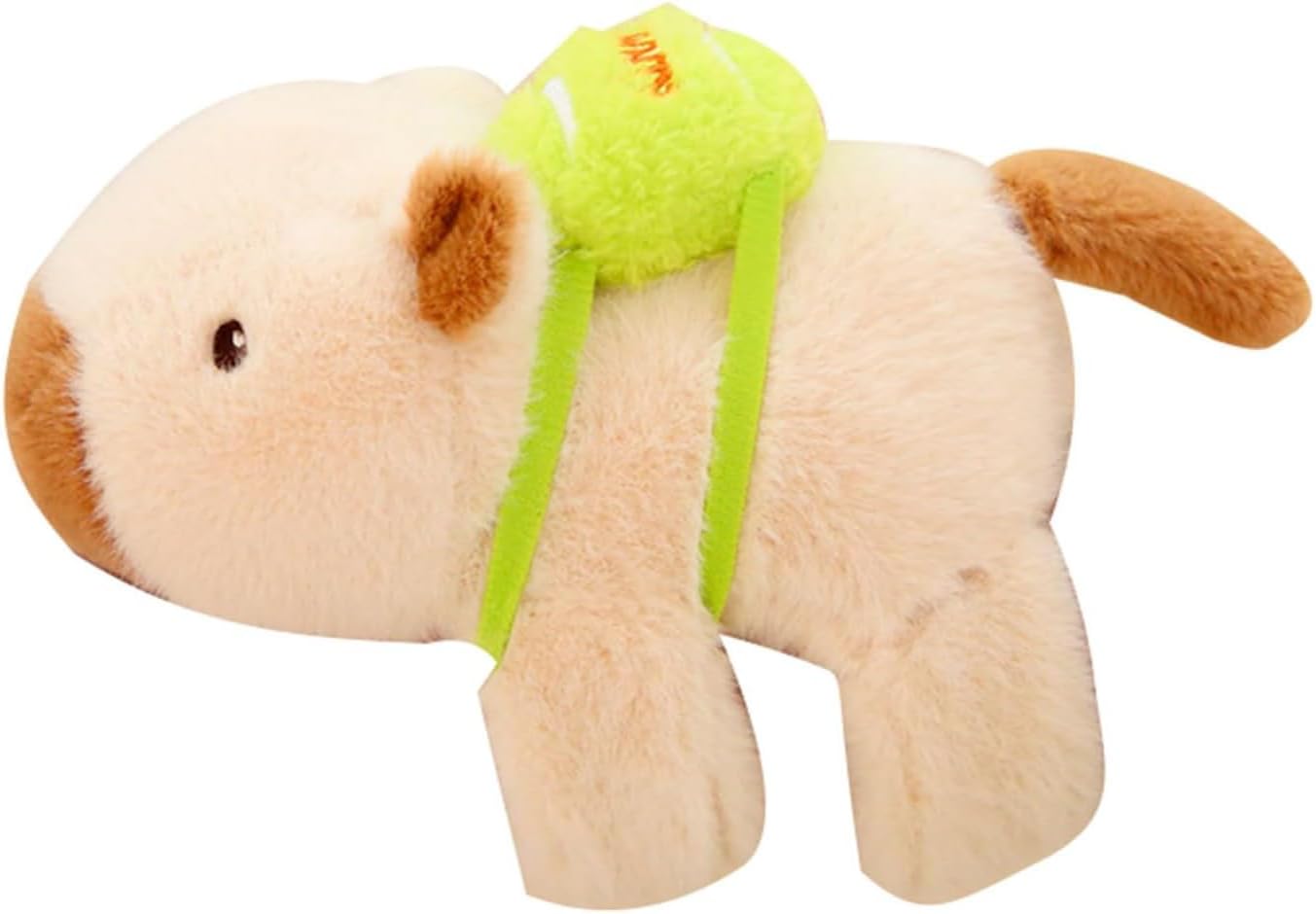 Capybara Plush Wristband Snap Bracelet with Moving Tail, Cute Stuff, Interactive Wagging Tail Capybara